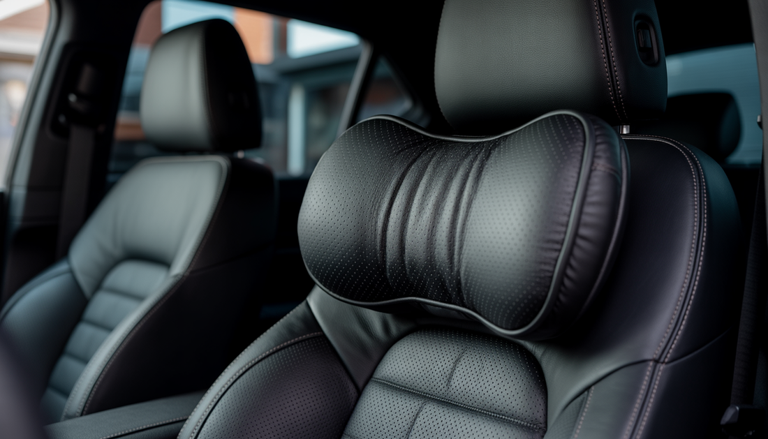 leather car cushion premium 