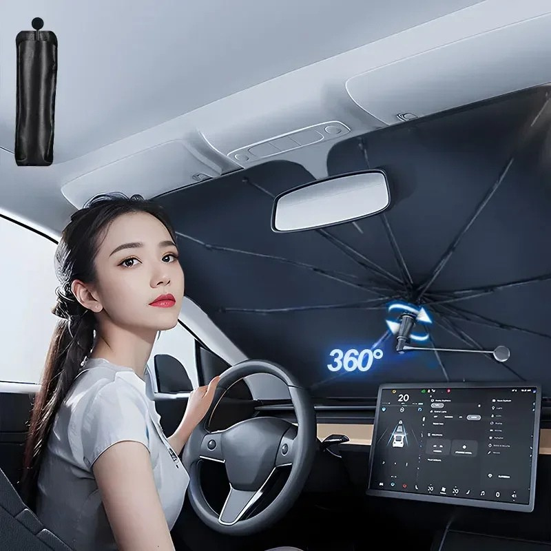 Parasol Coche Plegable – Protección UV y Calor | SunShield™