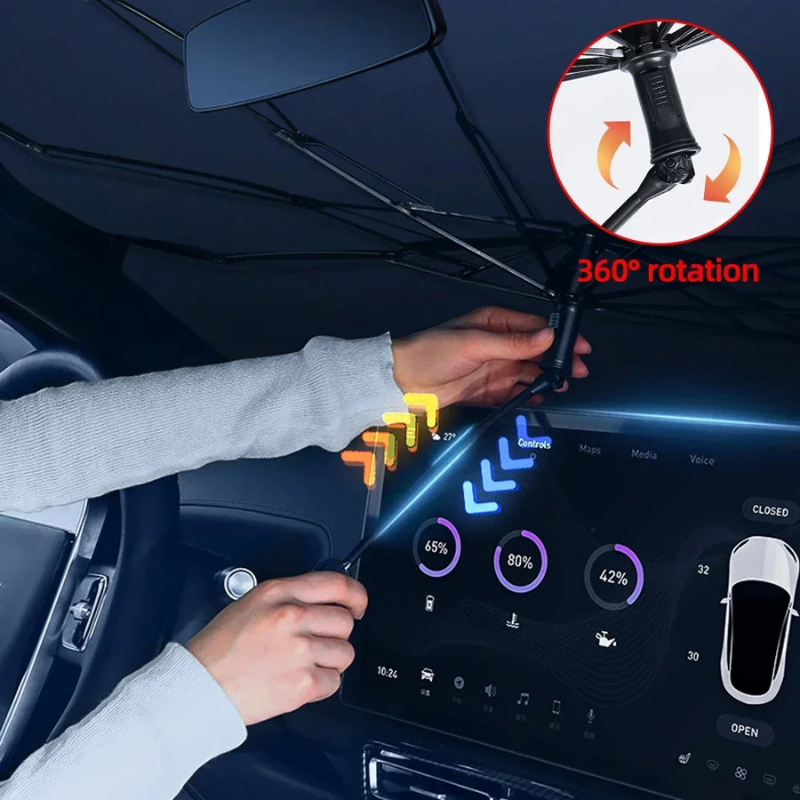 Parasol Coche Plegable – Protección UV y Calor | SunShield™