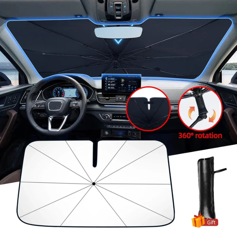 Parasol Coche Plegable – Protección UV y Calor | SunShield™