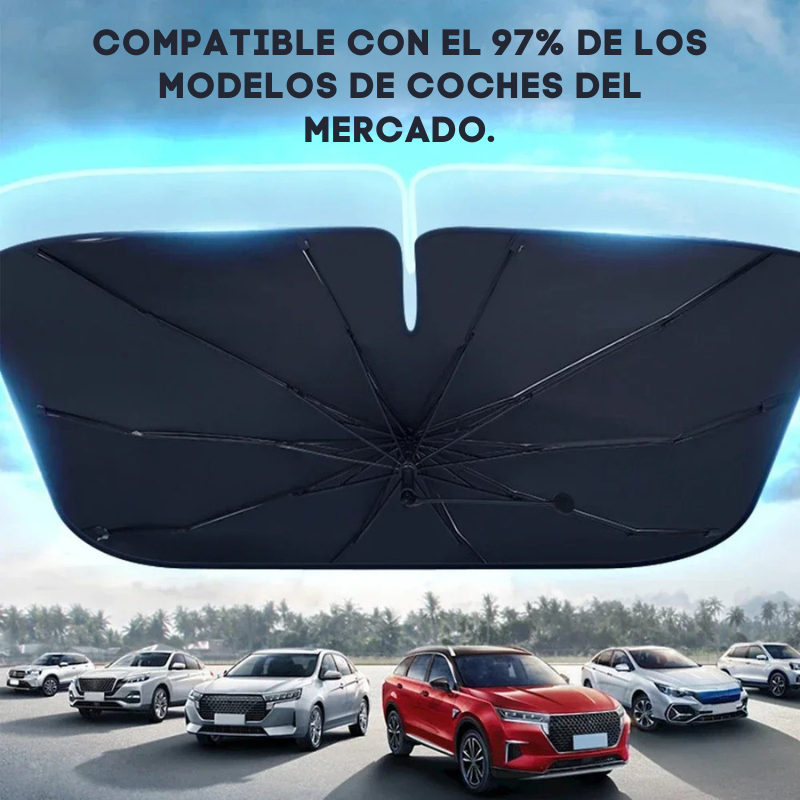 Parasol Coche Plegable – Protección UV y Calor | SunShield™