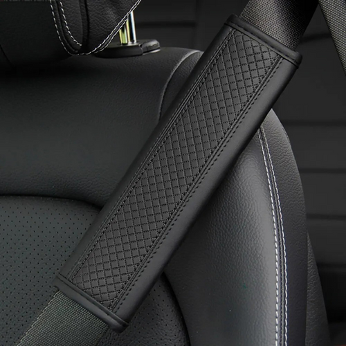 Funda de Cinturón de Seguridad en Cuero Grabado – Confort y Elegancia | ErgoBelt™