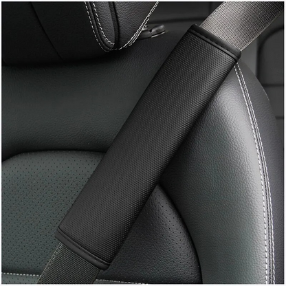 Funda de Cinturón de Seguridad en Cuero Grabado – Confort y Elegancia | ErgoBelt™