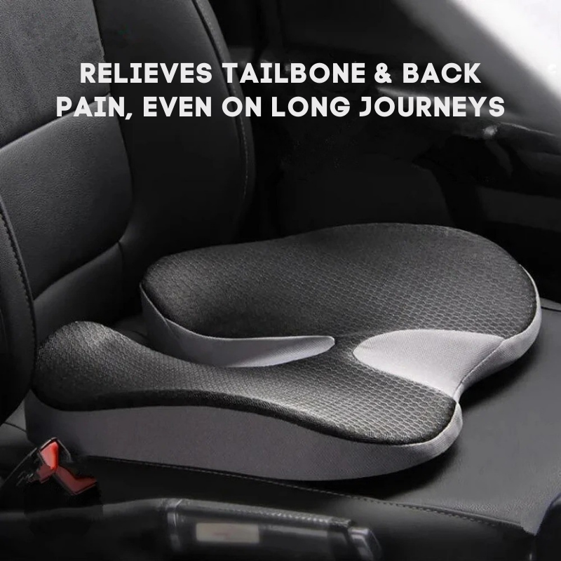 Cojín Ortopédico para Coche – Alivio del Coxis y la Próstata | ErgoSeat™